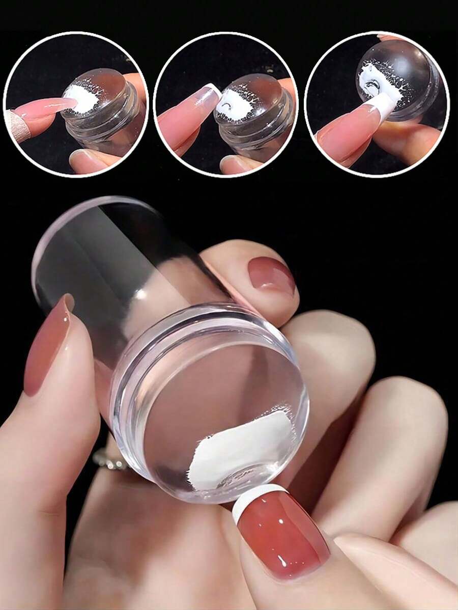 Bộ đóng dấu móng tay silicone