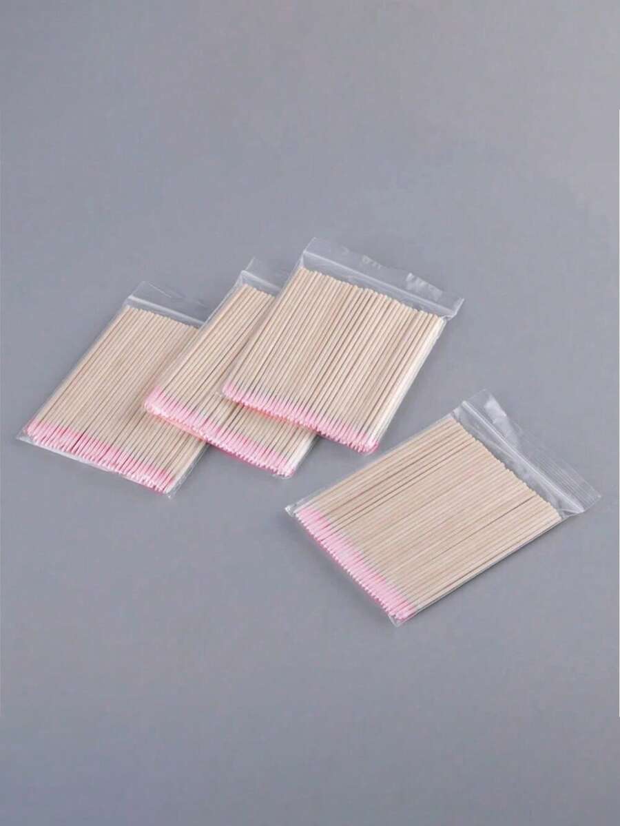 Que tăm bông gỗ làm móng 10cm