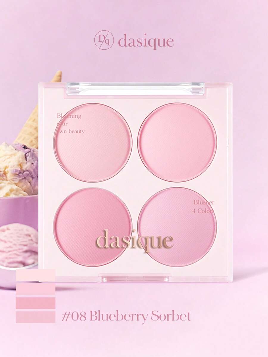 Phấn má hồng Dasique 4 màu