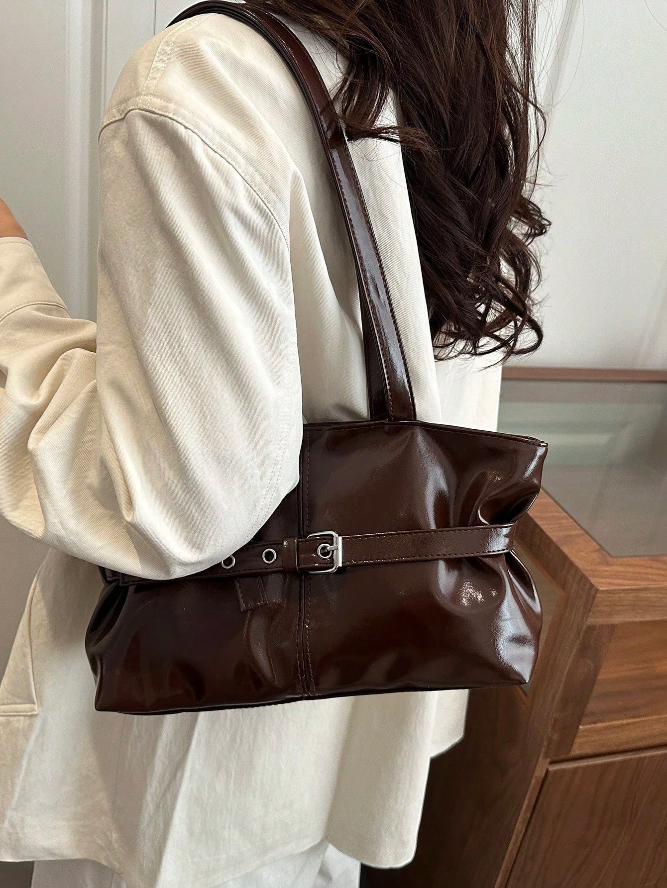 Túi tote cổ điển dung tích lớn